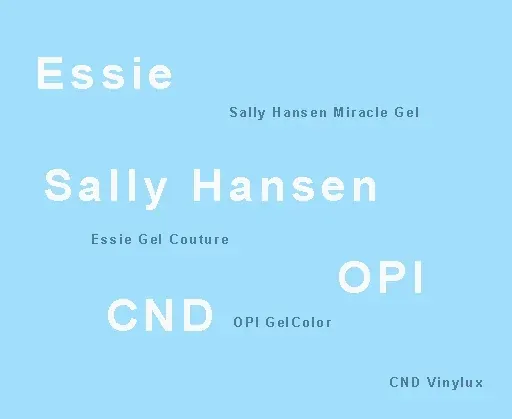 Обзор гель-лаков для домашнего применения: Essie, Sally Hansen, CND и OPI