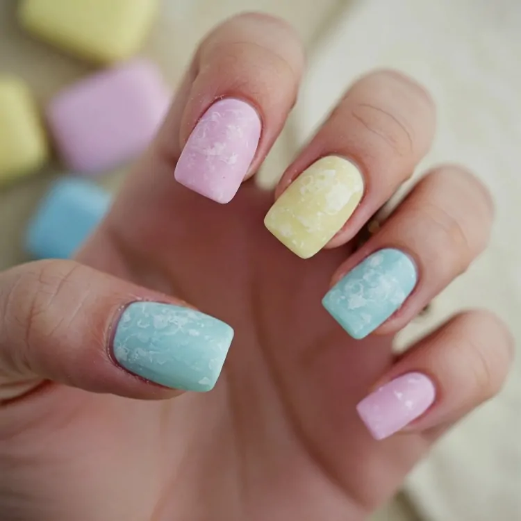 Мыльные ногти (Soap Nails): главный тренд в маникюре 2025 года
