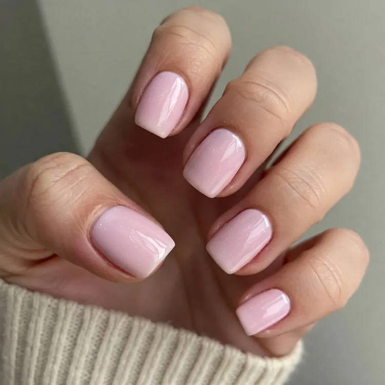 Baby Pink Nails